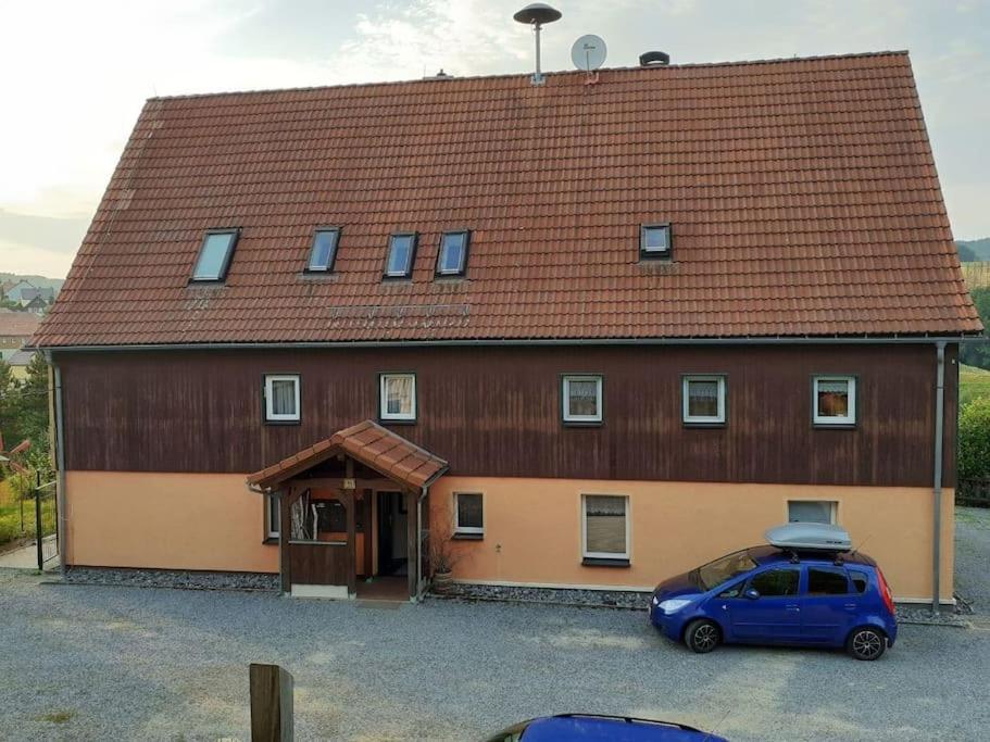 Schoene Und Ruhige Ferienwohnung In Ottendorf Зебніц Екстер'єр фото