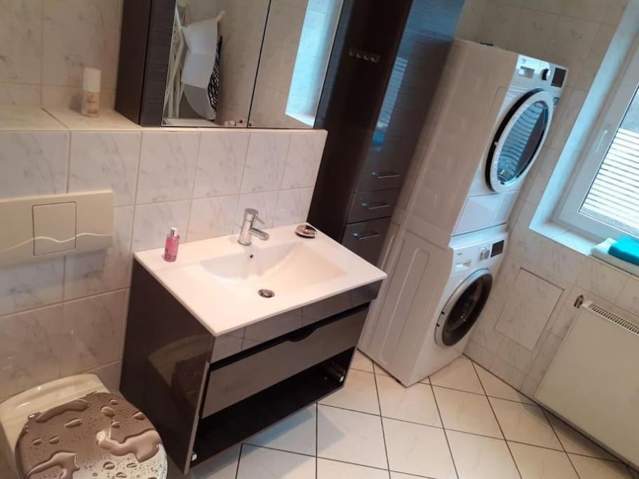 Schoene Und Ruhige Ferienwohnung In Ottendorf Зебніц Екстер'єр фото