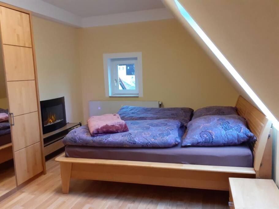 Schoene Und Ruhige Ferienwohnung In Ottendorf Зебніц Екстер'єр фото